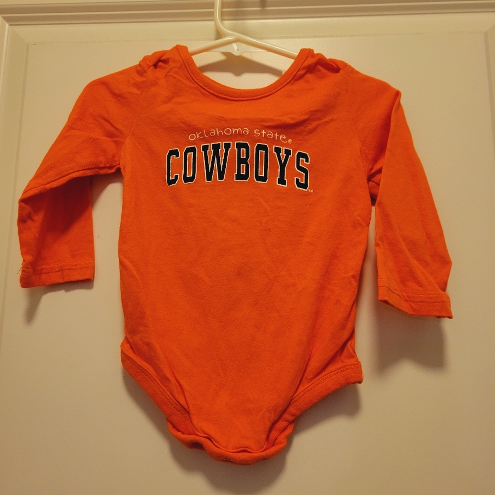 Oklahoma State Cowboys Baby Onesie